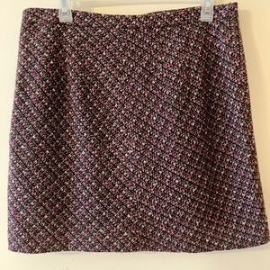 Loft tweed skirt-size 8